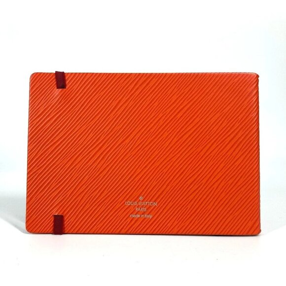 LOUIS VUITTON Epi Horizontal Notepad stationery notebook Unused - Picture 2 of 15